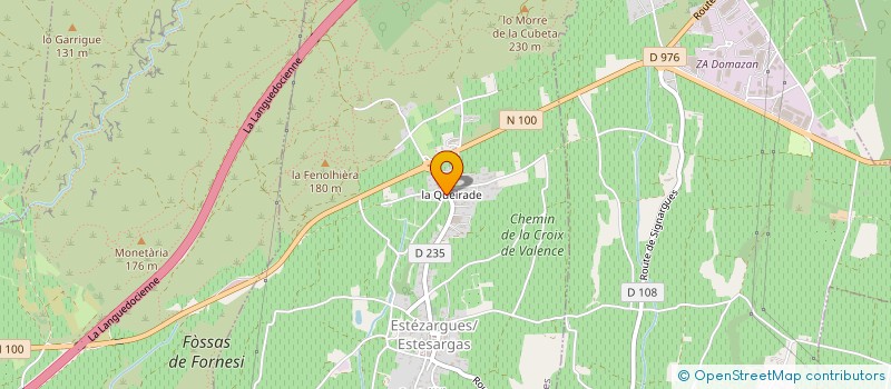 localisation de l'entreprise AKSSA  ESTEZARGUES