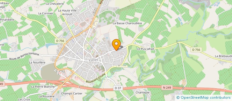 localisation de l'entreprise AKSSES à VALLET