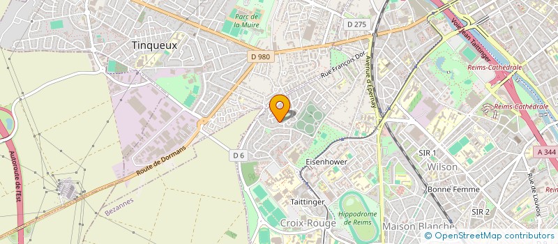localisation de l'entreprise AKSSIMO à REIMS