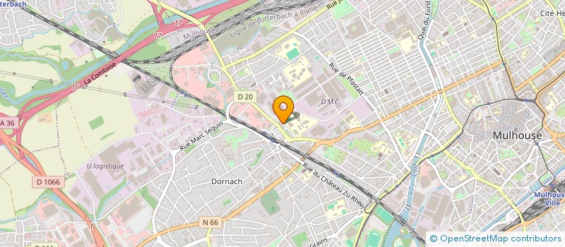 localisation de l'entreprise AKSU  MULHOUSE