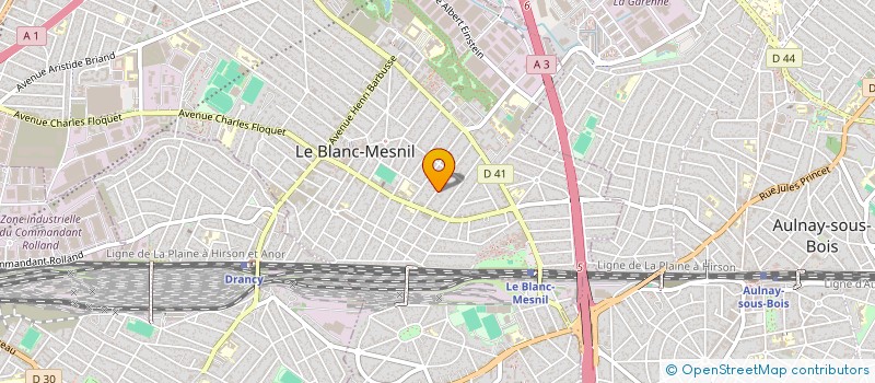 localisation de l'entreprise AKT à LE BLANC-MESNIL