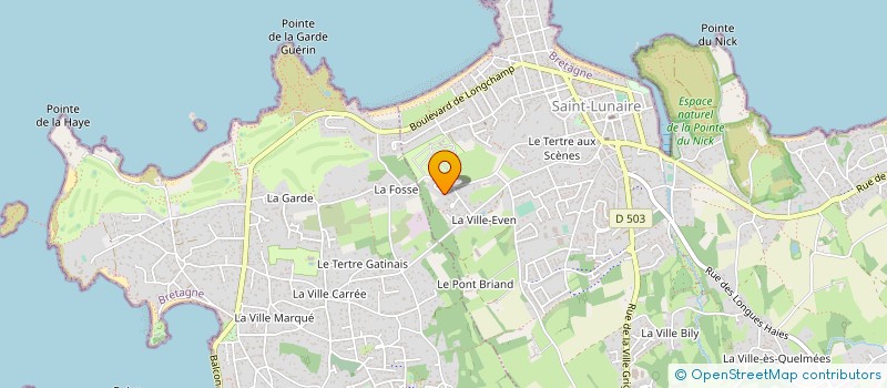 localisation de l'entreprise AKT à SAINT-LUNAIRE
