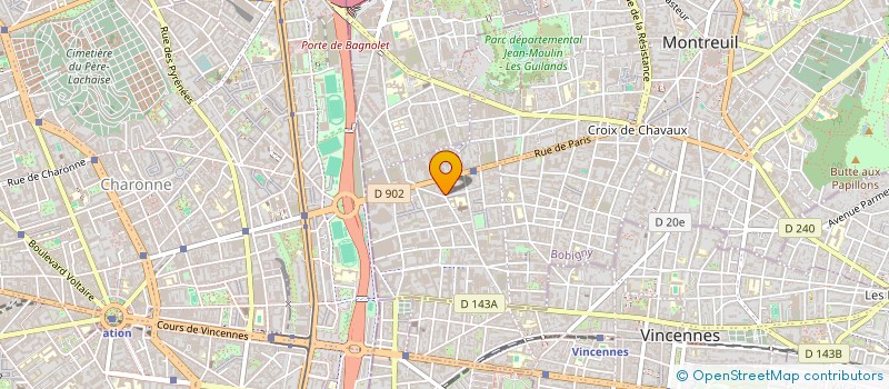 localisation de l'entreprise AKTA REEMPLOI à MONTREUIL