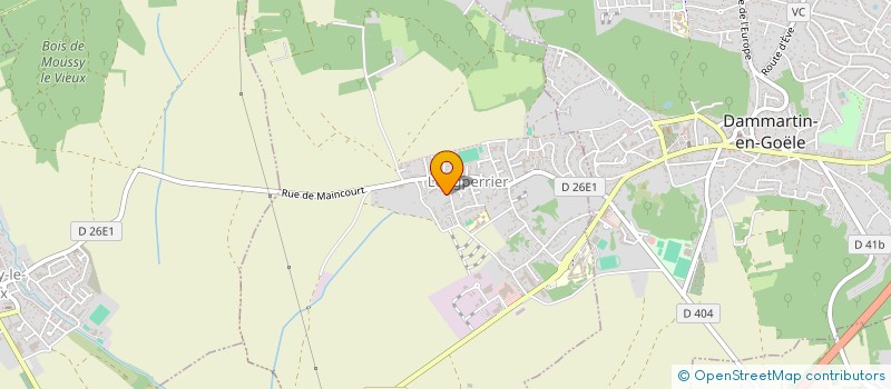 localisation de l'entreprise AKTAIS à ROUVRES