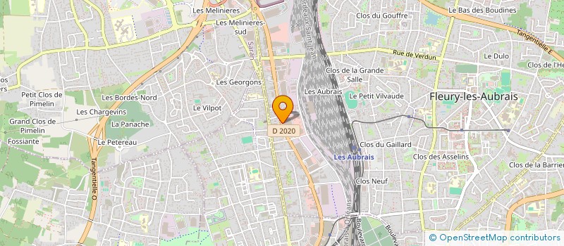 localisation de l'entreprise AKTAN à FLEURY-LES-AUBRAIS