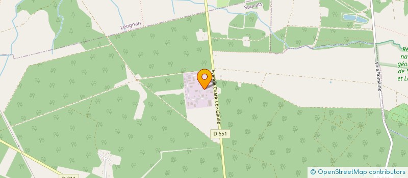 localisation de l'entreprise AKTE INDUSTRIE  SAUCATS