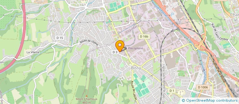 localisation de l'entreprise AKTEAM  CHAMBERY