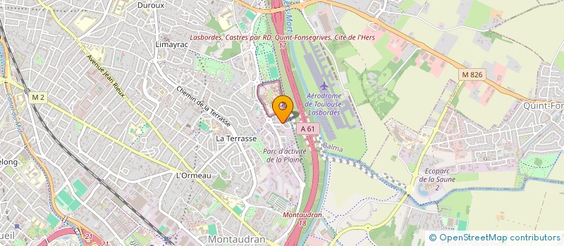 localisation de l'entreprise AKTECH à TOULOUSE