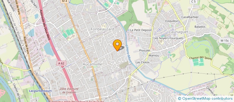 localisation de l'entreprise AKTEFACT à AUCAMVILLE