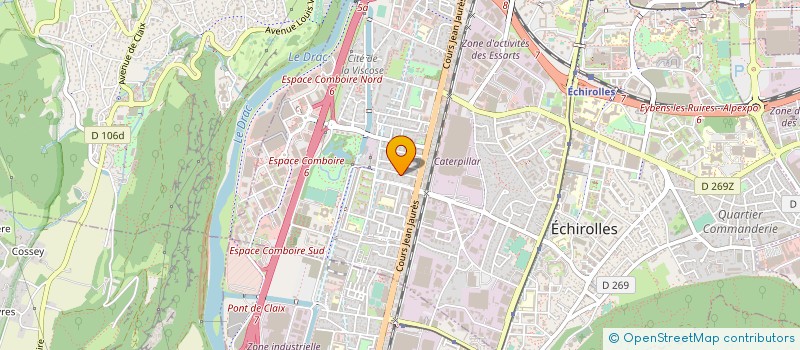 localisation de l'entreprise AKTEO CONSEILS à ECHIROLLES