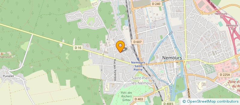 localisation de l'entreprise AKTI à SAINT-PIERRE-LES-NEMOURS