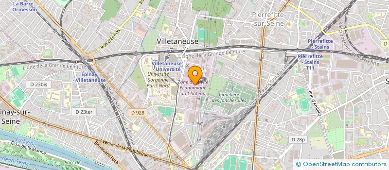 localisation de l'entreprise AKTIF à VILLETANEUSE