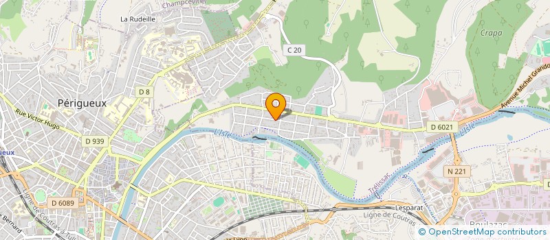 localisation de l'entreprise AKTIF DISTRIBUTION  TRELISSAC