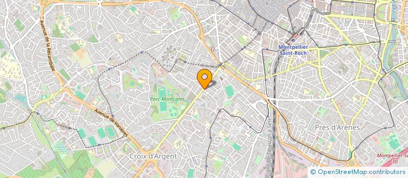 localisation de l'entreprise AKTIF TRANSAC à MONTPELLIER