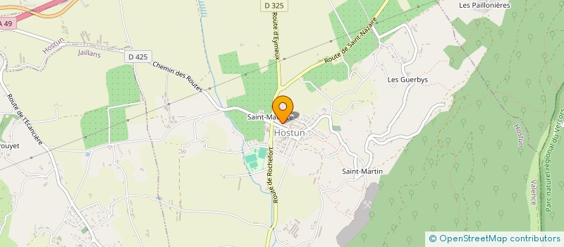 localisation de l'entreprise AKTIMEX à HOSTUN