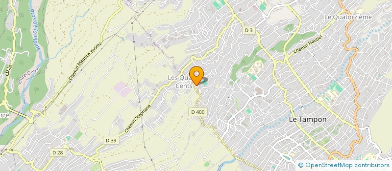 localisation de l'entreprise AKTION REUNIONNAISE DU SUD  LE TAMPON