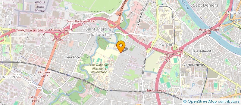 localisation de l'entreprise AKTIS ADELOS à TOULOUSE