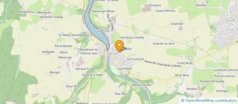 localisation de l'entreprise AKTISON 29  TAULE