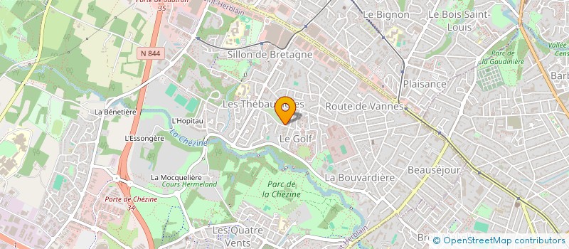 localisation de l'entreprise AKTIV à SAINT-HERBLAIN