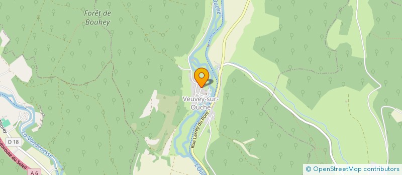 localisation de l'entreprise AKTIV'SHELL  VEUVEY-SUR-OUCHE