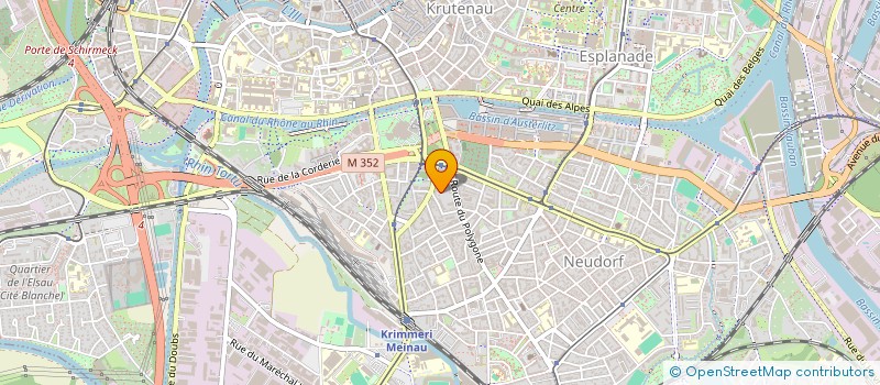 localisation de l'entreprise AKTIVBIZ JFG à STRASBOURG