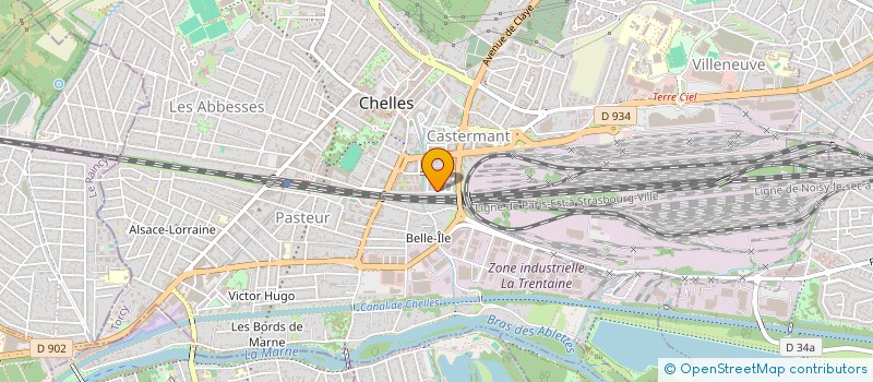 localisation de l'entreprise AKTL  CHELLES