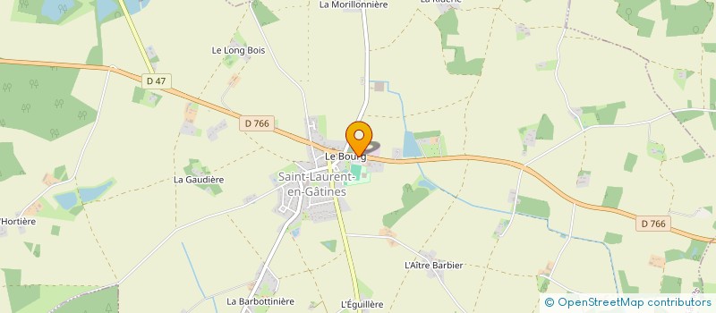 localisation de l'entreprise AKTP  SAINT-LAURENT-EN-GATINES