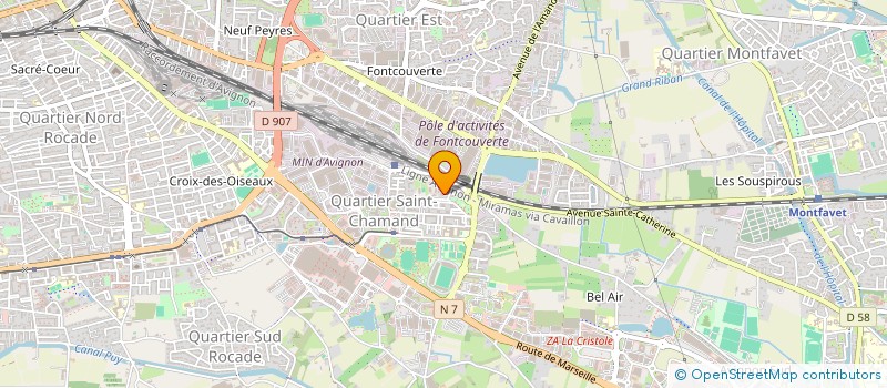 localisation de l'entreprise AKTP à AVIGNON