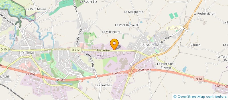 localisation de l'entreprise AKTY à HILLION