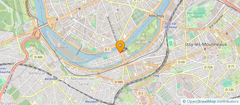 localisation de l'entreprise AKUBE INTEGRATION à ISSY-LES-MOULINEAUX