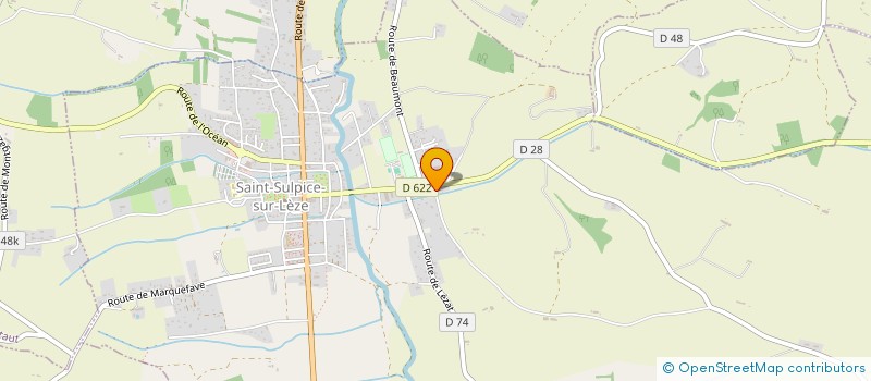 localisation de l'entreprise AKUMA à SAINT-SULPICE-SUR-LEZE