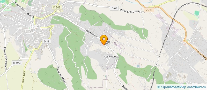 localisation de l'entreprise AKUMAL  EGUILLES