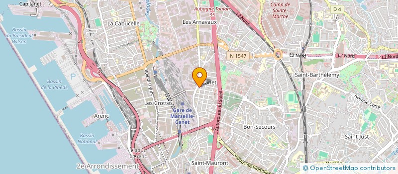 localisation de l'entreprise AKUMENDO à MARSEILLE