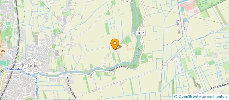 localisation de l'entreprise AKUNA MATATA  BEDARRIDES