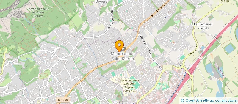 localisation de l'entreprise AKUNAH  MONTBONNOT-SAINT-MARTIN