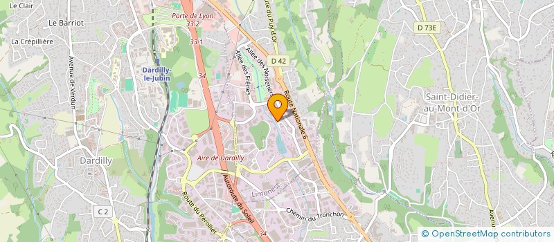 localisation de l'entreprise AKUNIX  LIMONEST