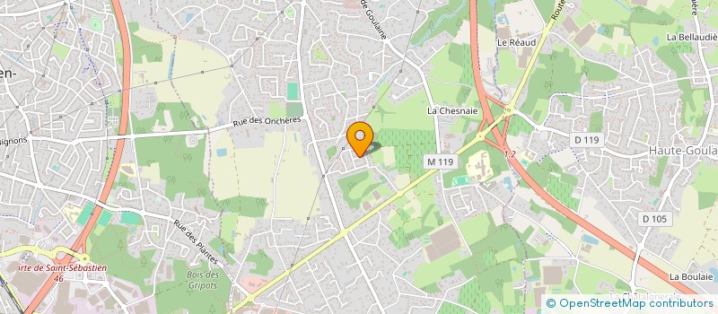 localisation de l'entreprise AKV  BASSE-GOULAINE