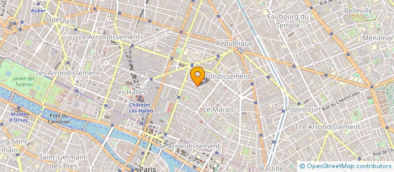 localisation de l'entreprise AKVILIN à PARIS