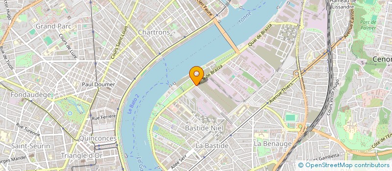 localisation de l'entreprise AKVO FRANCE  BORDEAUX