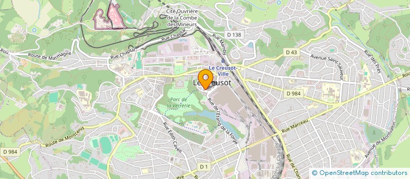 localisation de l'entreprise AKVS LC  LE CREUSOT