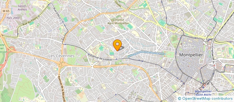 localisation de l'entreprise AKW EVENTS  MONTPELLIER