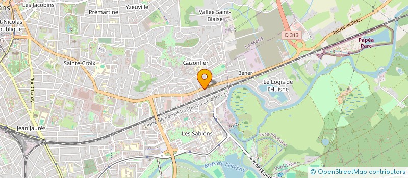 localisation de l'entreprise AKWA à LE MANS