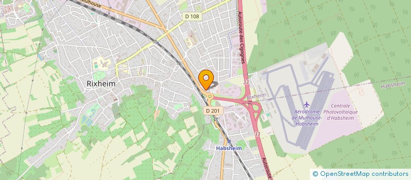 localisation de l'entreprise AKWA-DISTRIBUTION à RIXHEIM