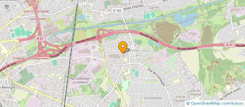 localisation de l'entreprise AKWA REA  NOYELLES-SOUS-LENS