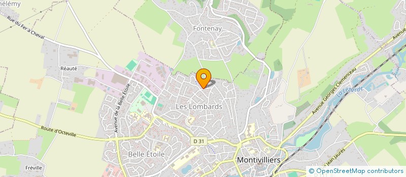 localisation de l'entreprise AKWABA  MONTIVILLIERS