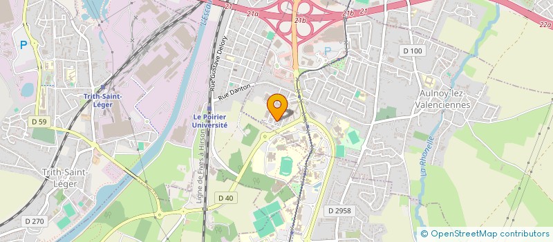 localisation de l'entreprise AKWABA  AULNOY-LEZ-VALENCIENNES