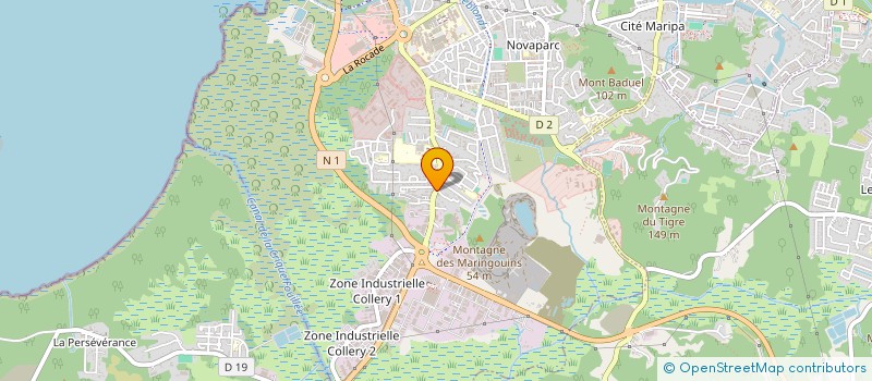 localisation de l'entreprise AKWABA KEUR DE WAX  CAYENNE