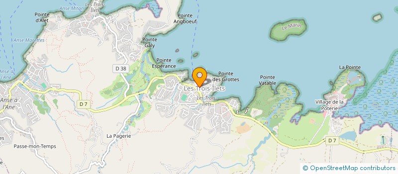 localisation de l'entreprise AKWABAA à LES TROIS-ILETS