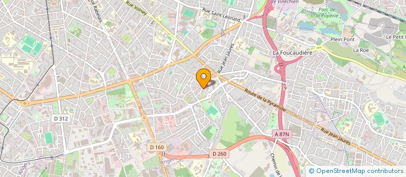 localisation de l'entreprise AKWABAFRANCE  ANGERS