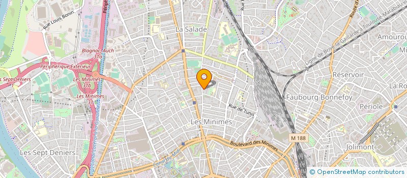 localisation de l'entreprise AKWAREL PARCENIER à TOULOUSE